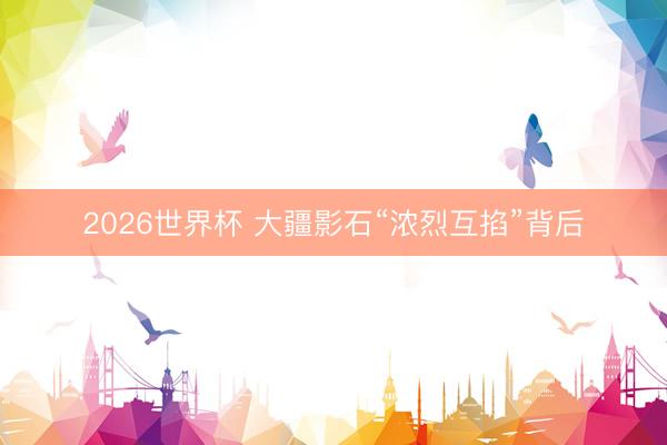 2026世界杯 大疆影石“浓烈互掐”背后